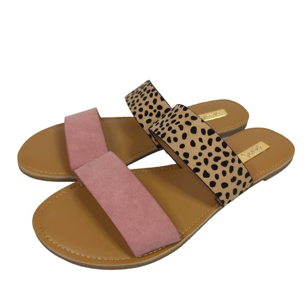 Qupid two strap sandal Shoes Womens Size 9